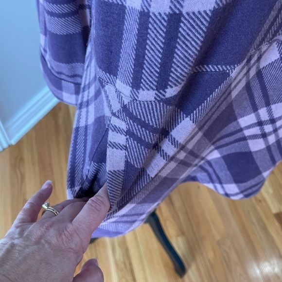 Soft Surroundings soft fleece half zip casual lounge errands work 1X - Picture 11 of 16